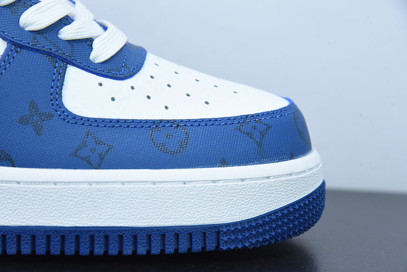 Louis Vuitton x Nike Air Force 1 White Blue