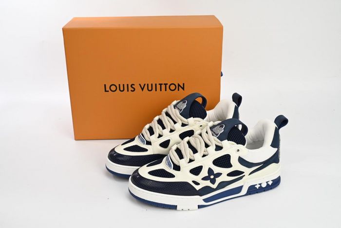 Louis Vuitton LVSkate Board Shoes Blue