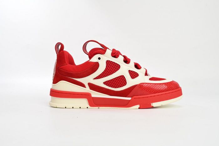 Louis Vuitton LVSkate Board Shoes Red