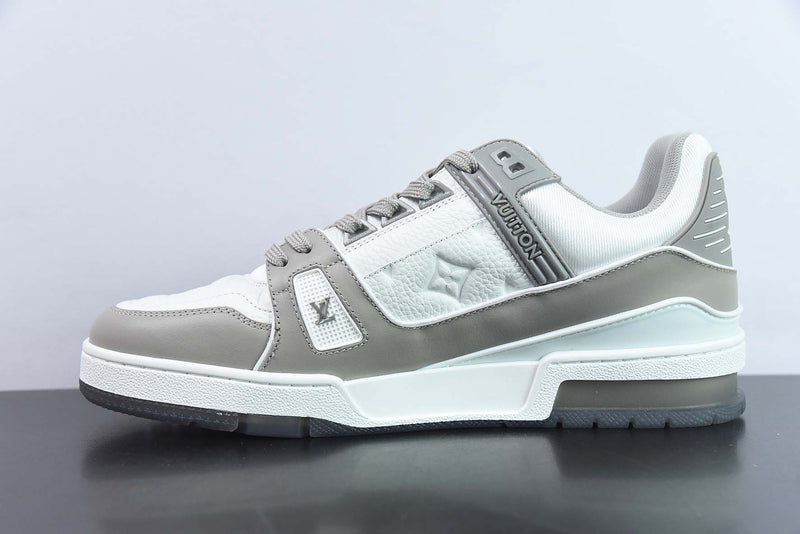 Louis Vuitton Trainer Grey White