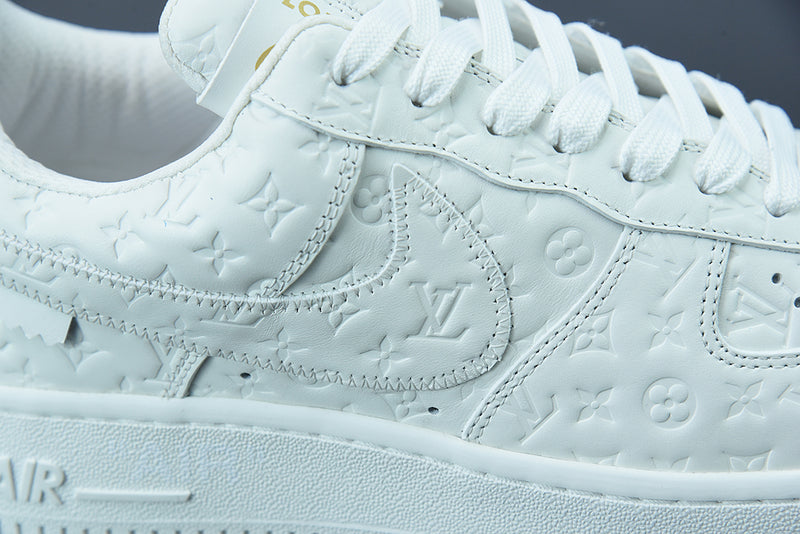 Louis Vuitton x Nike Air Force 1 Triple White