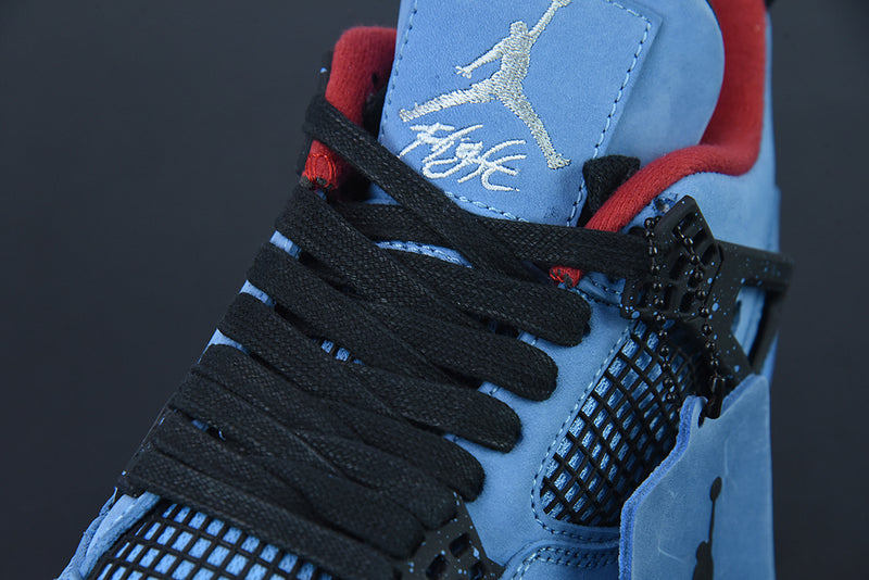 Travis Scott's x Air Jordan 4 Cactus Jack Oilers University Blue