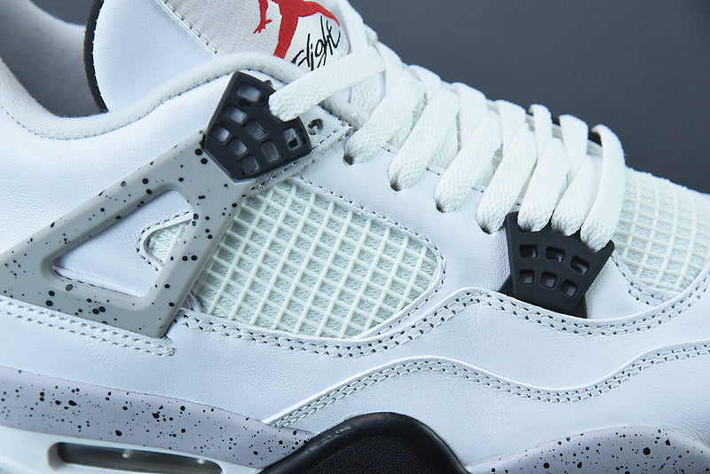 Jordan 4 Retro IV Retro OG White Cement