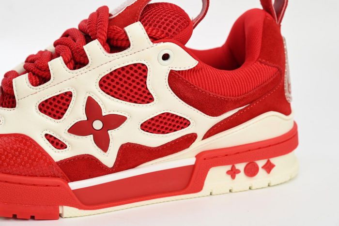 Louis Vuitton LVSkate Board Shoes Red