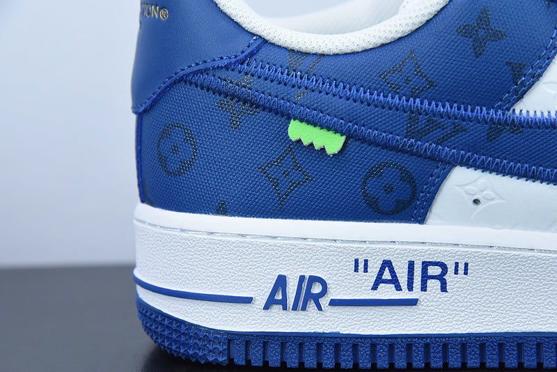 Louis Vuitton x Nike Air Force 1 White Blue