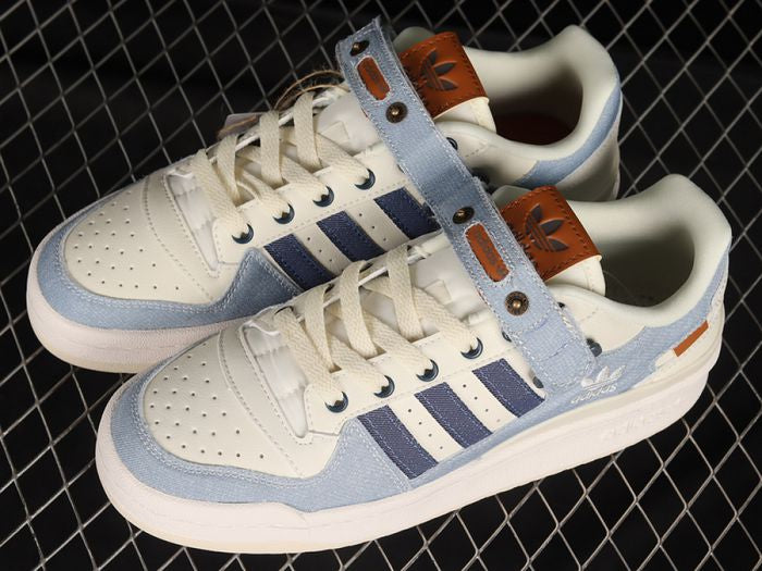 Quiccs x adidas Forum Low Wash Jeans