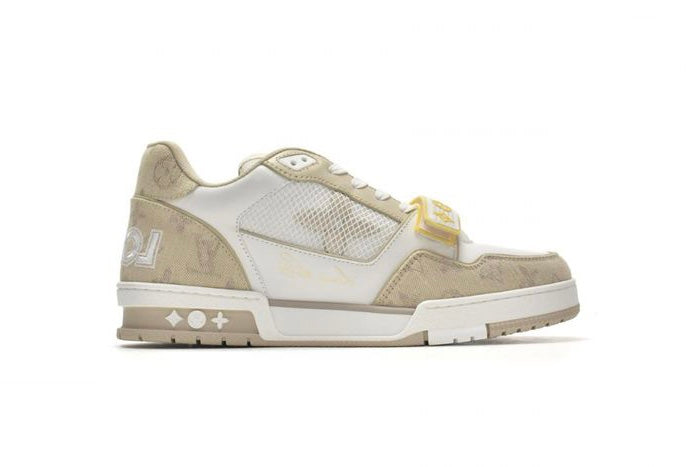 Louis Vuitton Trainer Beige Cloth Cover