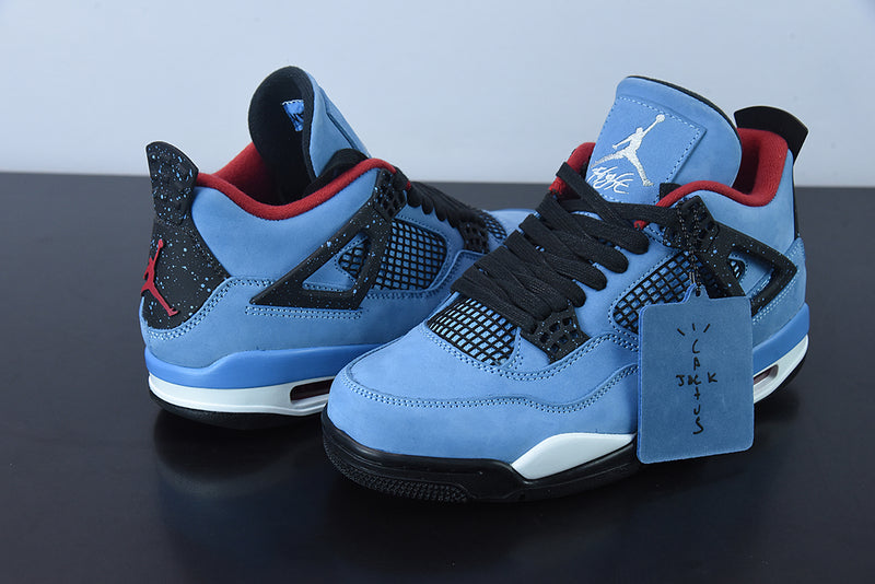 Travis Scott's x Air Jordan 4 Cactus Jack Oilers University Blue