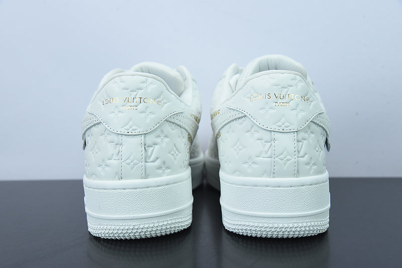 Louis Vuitton x Nike Air Force 1 Triple White