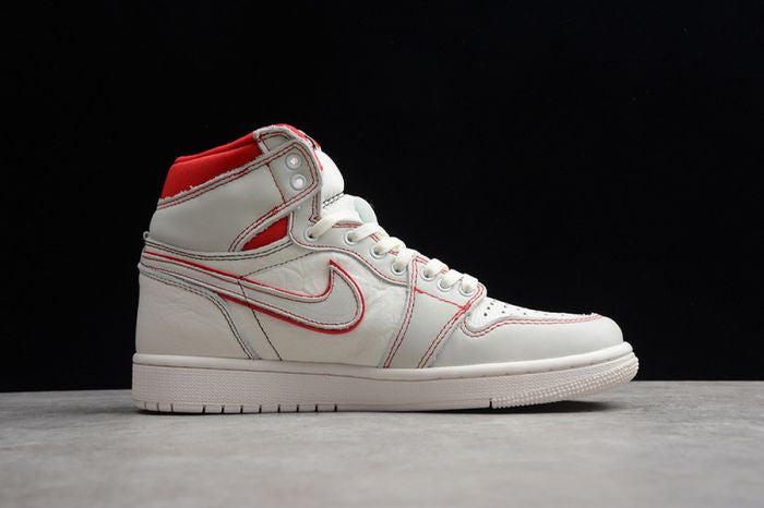 Jordan 1 Retro High Phantom Gym Red