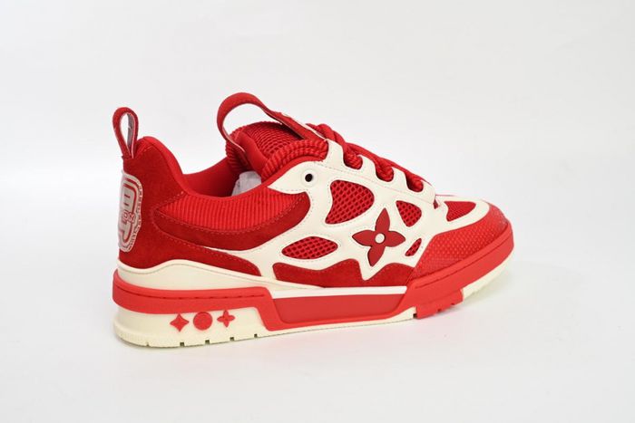 Louis Vuitton LVSkate Board Shoes Red