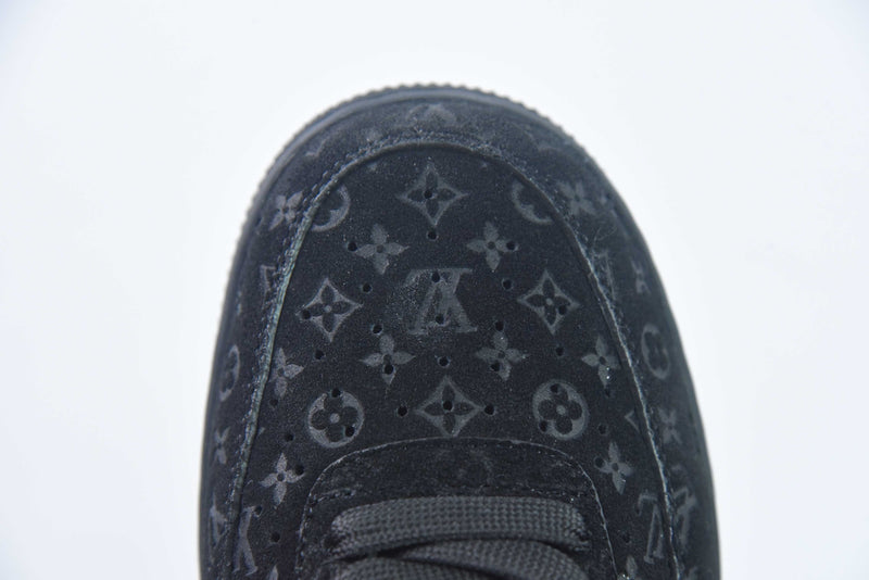 Louis Vuitton x Nike Air Force 1 All Black