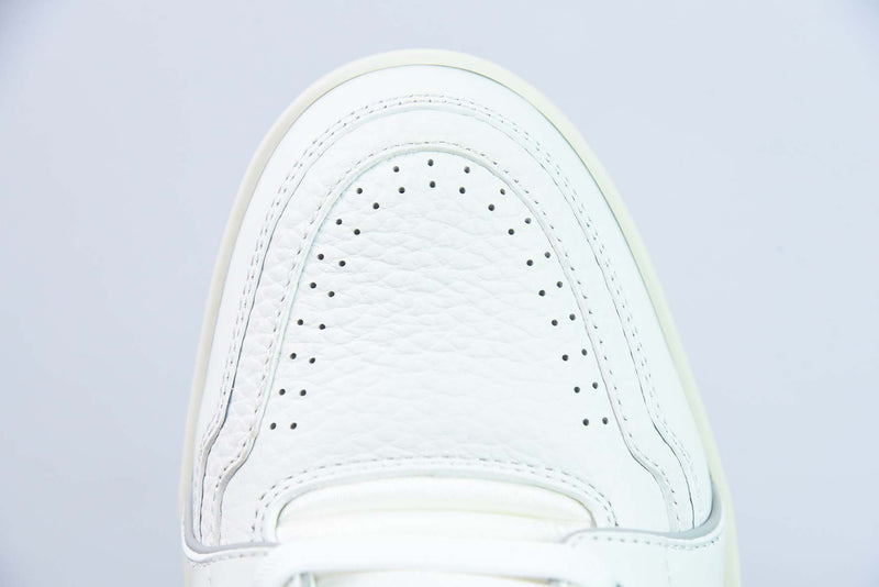 Louis Vuitton Trainer White Litchi Pattern