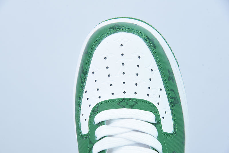 Louis Vuitton x Nike Air Force 1 White Green