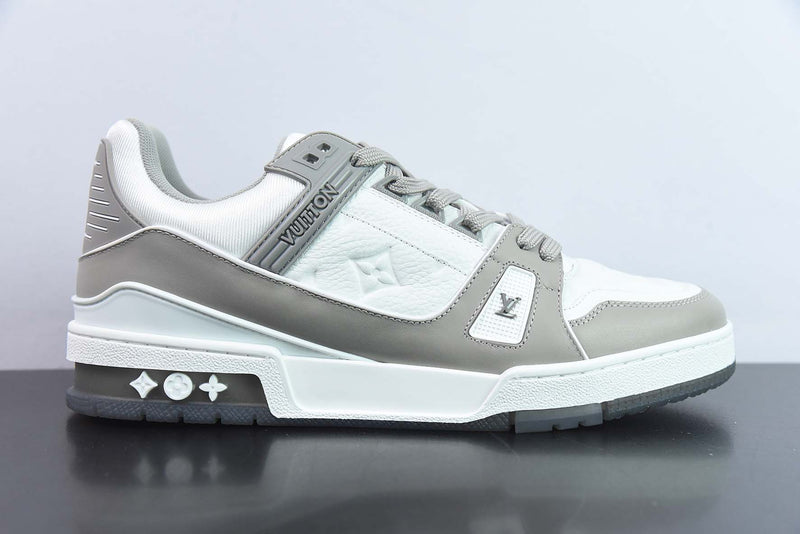 Louis Vuitton Trainer Grey White