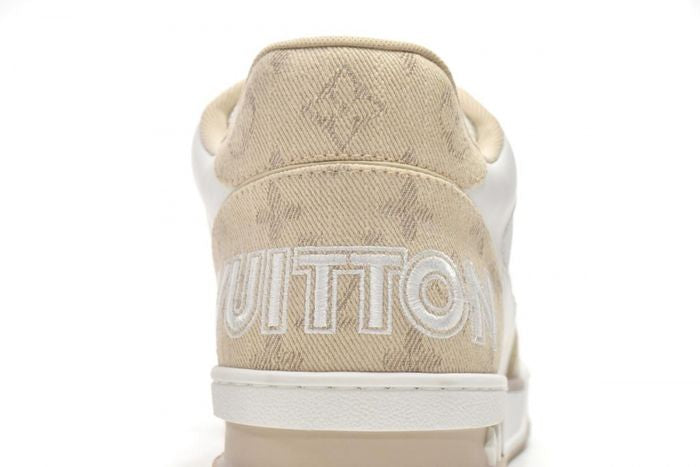 Louis Vuitton Trainer Beige Cloth Cover