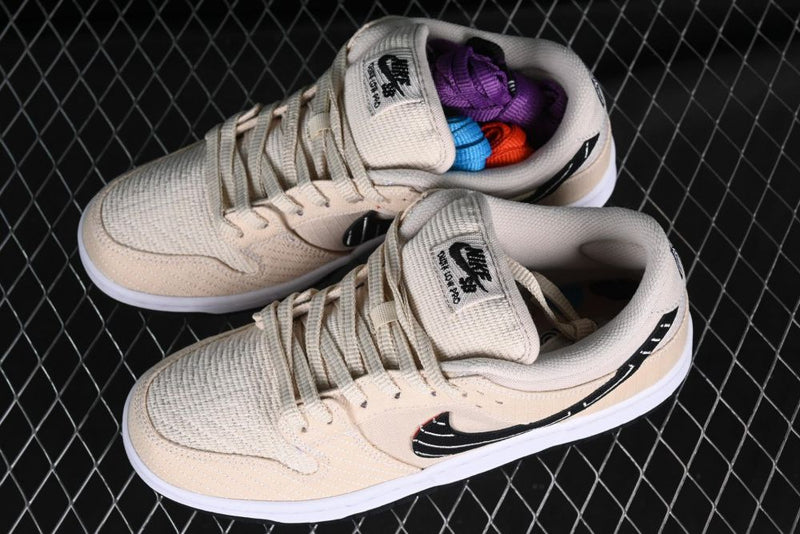 Albino & Preto x Nike SB Dunk Low Pearl White