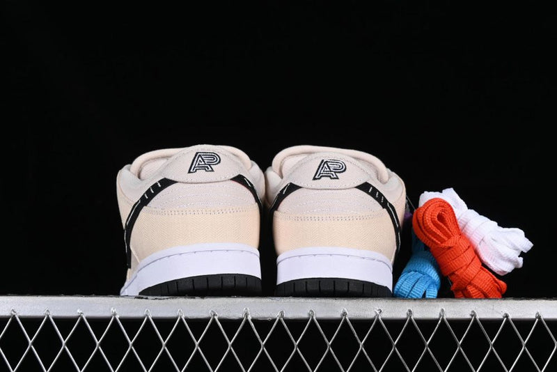 Albino & Preto x Nike SB Dunk Low Pearl White