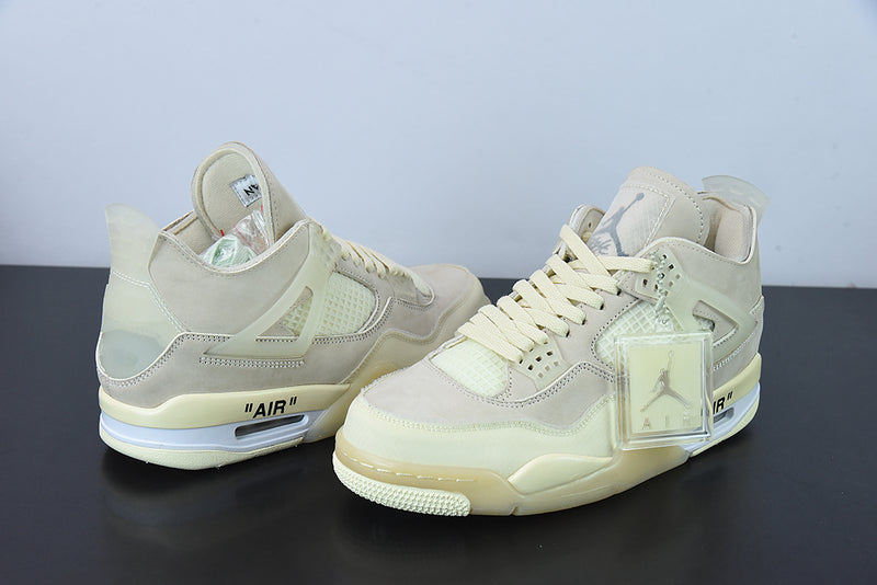 Jordan 4 x  OFF-WHITE SAIL